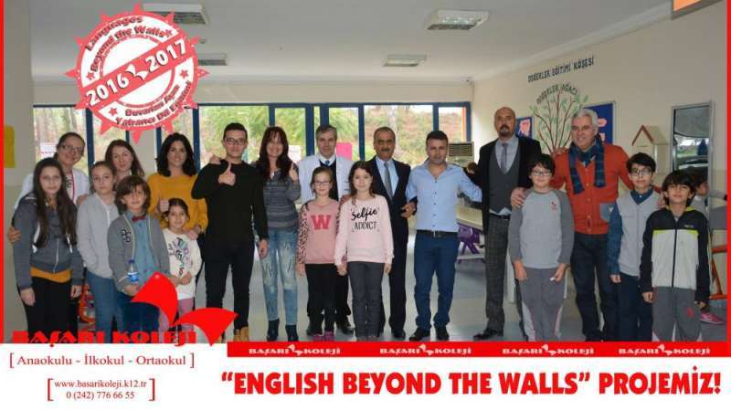 BAŞARI KOLEJİ’NDE “ENGLISH BEYOND THE WALLS” PROJESİ!