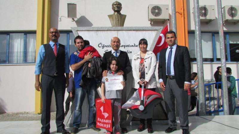 İLKOKUL ÖĞRENCİMİZ KUTLU DOĞUM ŞİİR YARIŞMASINDA MANAVGAT 1.Sİ!