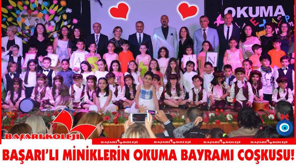 BAŞARI'LI MİNİKLERİN OKUMA BAYRAMI COŞKUSU!