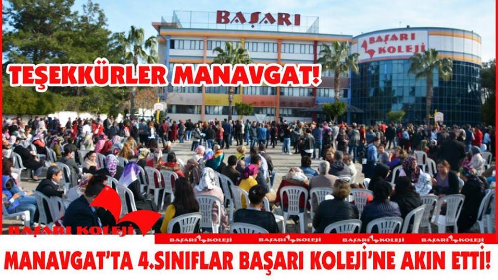 MANAVGAT'TA 4.SINIFLAR BAŞARI KOLEJİ'NE AKIN ETTİ!!