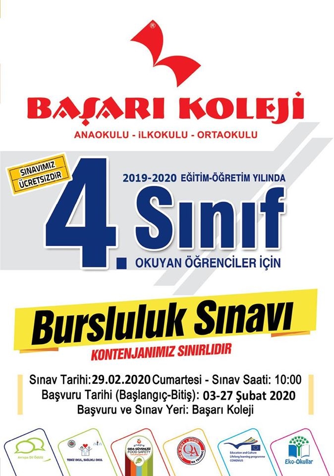 2019-2020 Eğitim-Öğretim Yılında 4.sınıf okuyan öğrenciler için  