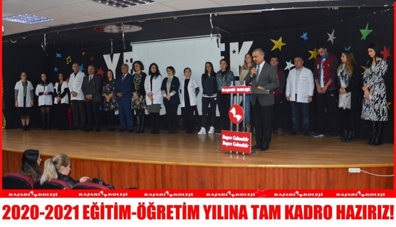 2020-2021 EĞİTİM ÖĞRETİM YILINA TAM KADRO HAZIRIZ