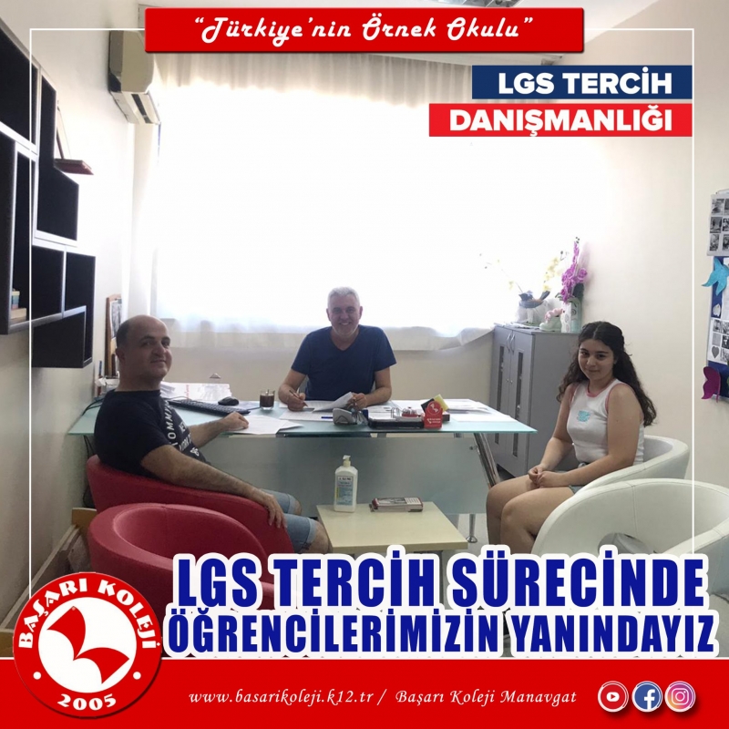 2022 LGS TERCİH SÜRECİNDE VELİLERİMİZİN YANINDAYIZ