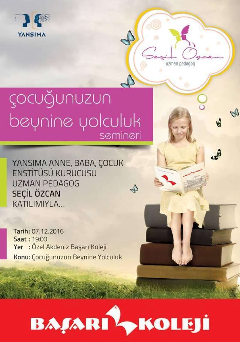 BAŞARI KOLEJİ'NDEN UZMAN PEDAGOG SEÇİL ÖZCAN SEMİNERİ!