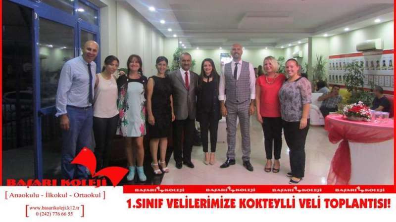  1.SINIF VELİLERİMİZE KOKTEYLLİ VELİ TOPLANTISI!