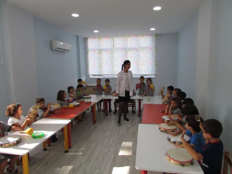 ANAOKULUMUZDA MÜZİK DERSİ!