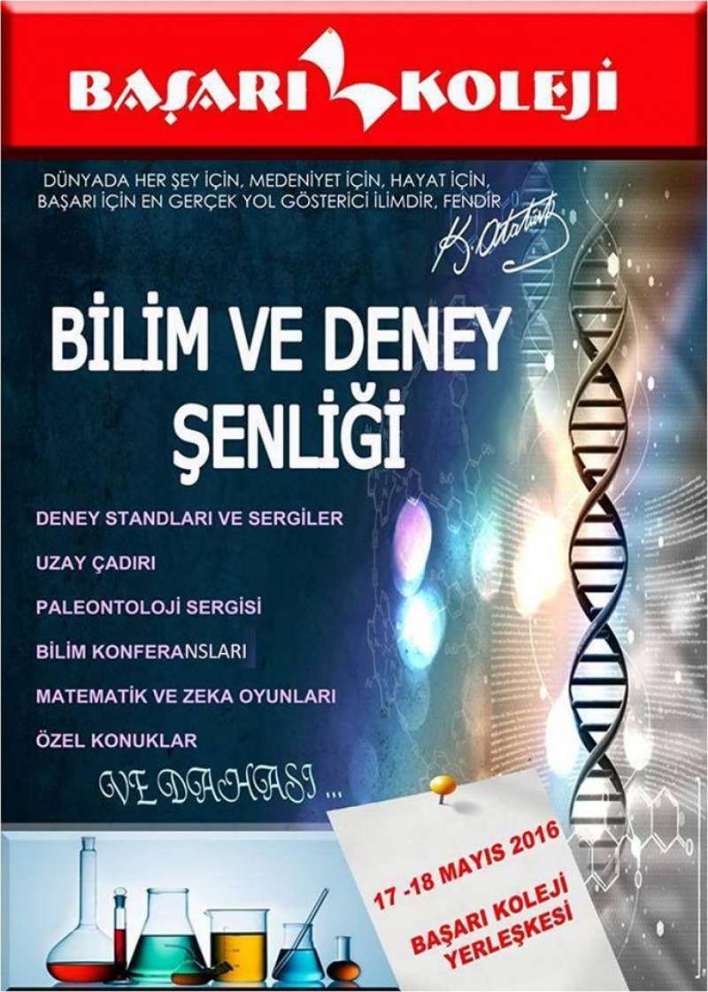 BAŞARI KOLEJİ BİLİM VE DENEY ŞENLİĞİ!