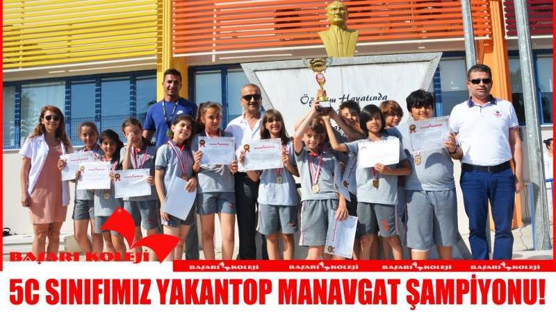 5C SINIFIMIZ YAKANTOP MANAVGAT ŞAMPİYONU!