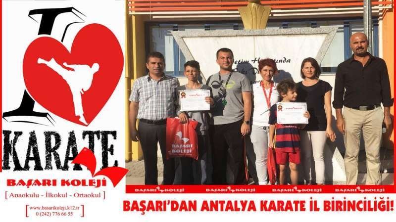 BAŞARI’LI ÖĞRENCİLERDEN ANTALYA KARATE TURNUVASINDA İL BİRİNCİLİĞİ!