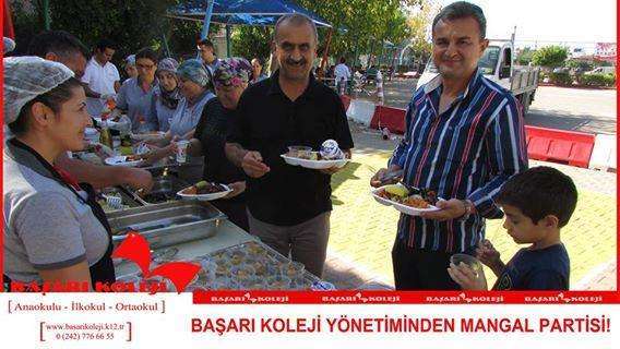 BAŞARI KOLEJİ YÖNETİMİNDEN MANGAL PARTİSİ! 