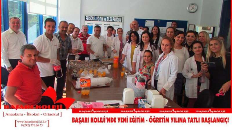 BAŞARI KOLEJİ’NDE YENİ EĞİTİM-ÖĞRETİM YILINA TATLI BAŞLANGIÇ!